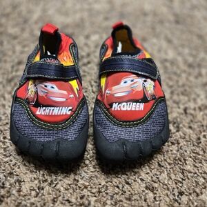 Disney Red and Black Lightning McQueen Kids Water Shoes